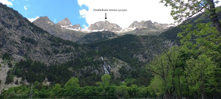 Pondiellosko Orratza (3011m) Bainuetxetatik