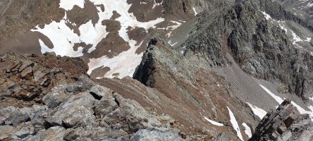 Pondiellosko Orratza (3011m) gandorra goitik ikusita