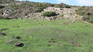 El Castillo etxola hondoa, Andia