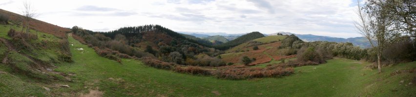 Garduzulo aterpetik ikuspegi zabala