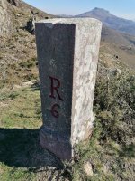 R6 mugarria Arranoko Harriaren inguruan