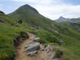 Arlas eta Auñamendi, Ernaz aldeko biderik, Monbiela aldean