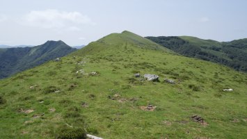 Komizko Gaina iparraldeko bizkarretik