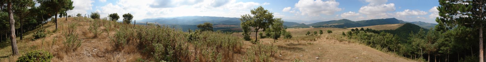 Lendiz, panoramika tontorraren ingurutik