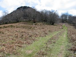 Ezkitz, Larrondo aldeko bidetik