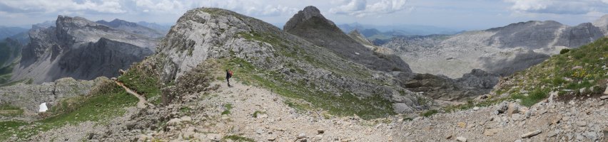 Hiru Erregeen Mahaiko mendebaldeko lepoa eta Budogia