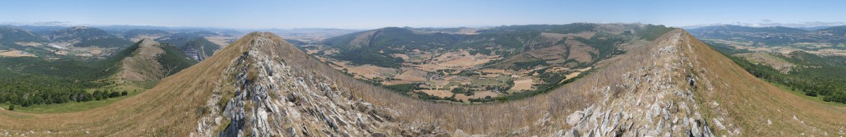 Panoramika zabala Txurregi tontorretik