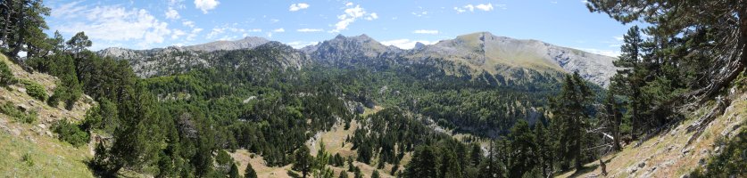 Larrako ikuspegia Lapazarratik