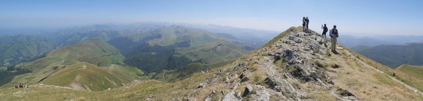 Orhi tontorra eta Iparraldeko panoramika