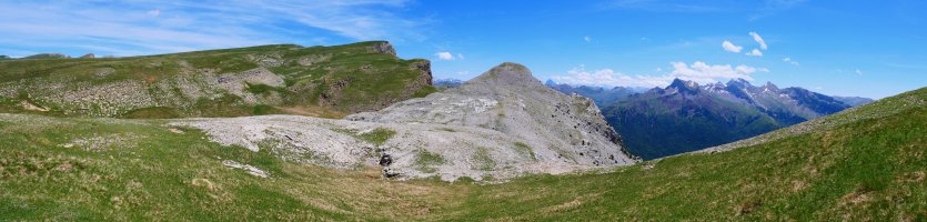Sayéstico tontorra, mendebaldeko muinotik ikusita