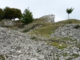 Arriaundi, azken metroak Larunbe aldeko igoeran