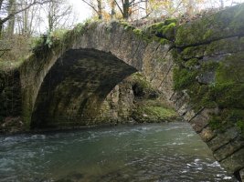 Zubi zaharra Basaburua ibaiaren  gainean