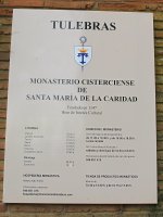 Santa María de la Caridad monastegia, Tulebras