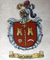 Herriko armarria udaletxean, San Adrian