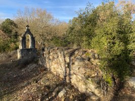 Santa Marina Ermita (Hondakinak). Zambrana (Ozio)