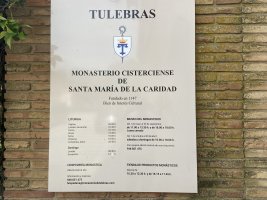 Santa María de la Caridad Monastegia. Tulebras