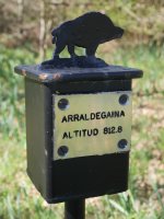 Txartelontzia, Arraldegaña