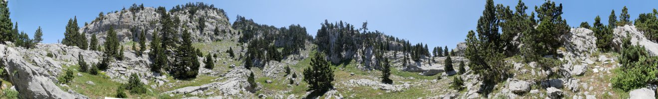 Larrako Atakaren inguruko paisaia
