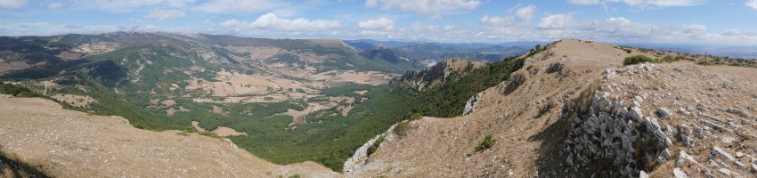 Ollaran eta Mortxe Los Pulpitos gainetik