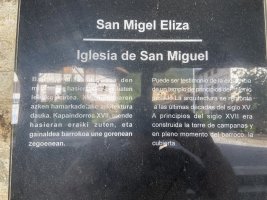 Elexabeitiko San Miguel Eliza. Artea (Elexabeitia)
