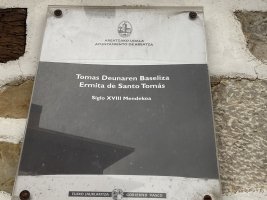 Santo Tomás Ermita. Areatza