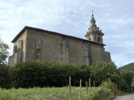 Olabarrietako Santo Tomás Apostoluaren Eliza. Zeberio (Elizondo)