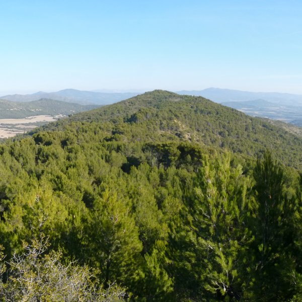 Alto de las Pilas mendebaldetik