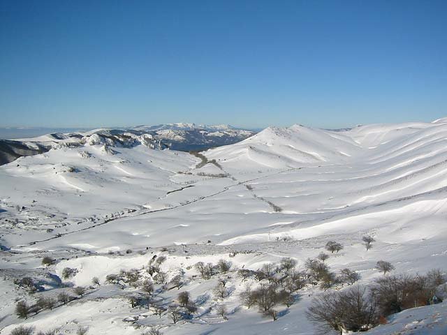 Urbiako larreak neguan