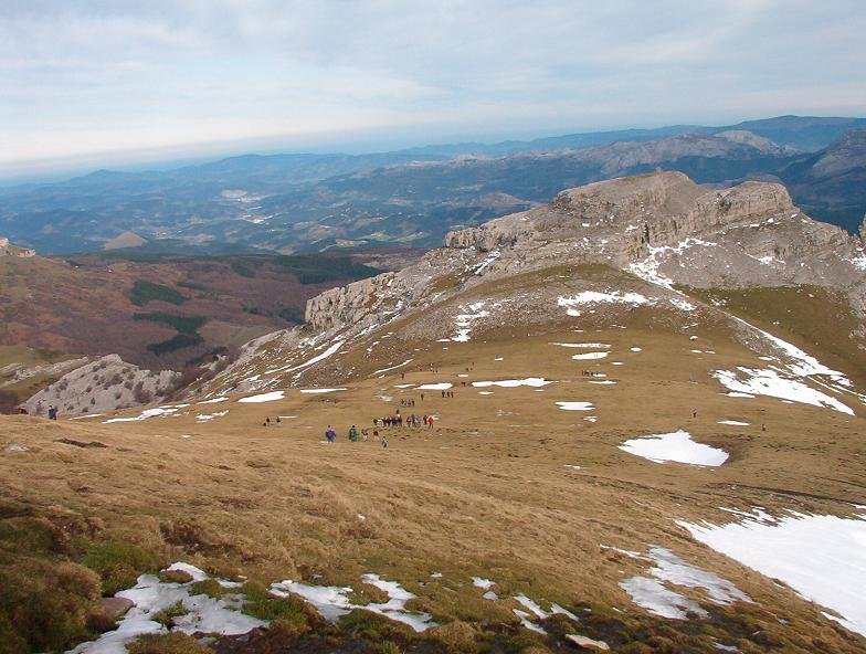 Gorbeiako tontorretik / Desde la cumbre del Gorbeia