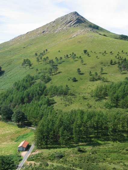 Lizarmeaka aldeko muinotik