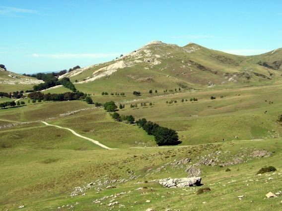Urbiako larreetatik ikusita