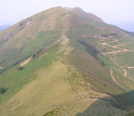 Ganekogorta desde el Galarraga