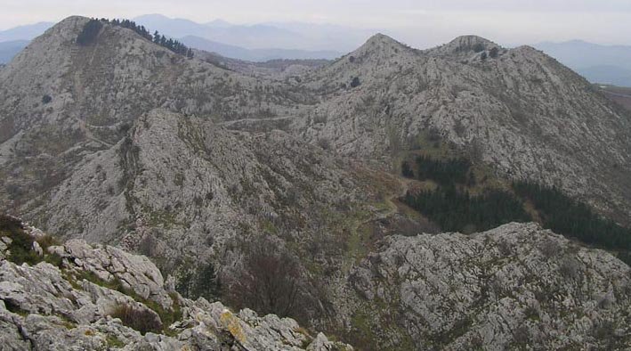 Aramotz desde la cima