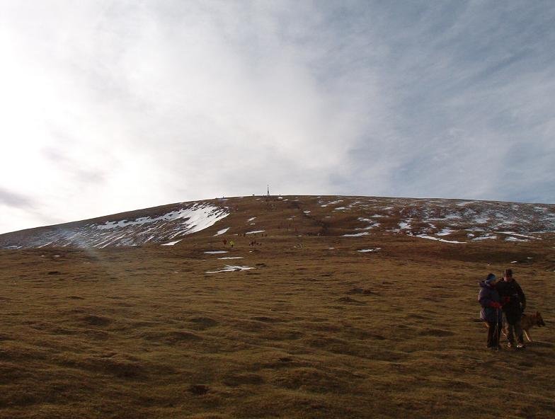 Tontorra 2003ko abenduan / La cumbre en diciembre de 2003