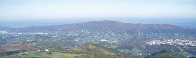 Aiako Harrietatik ikusita