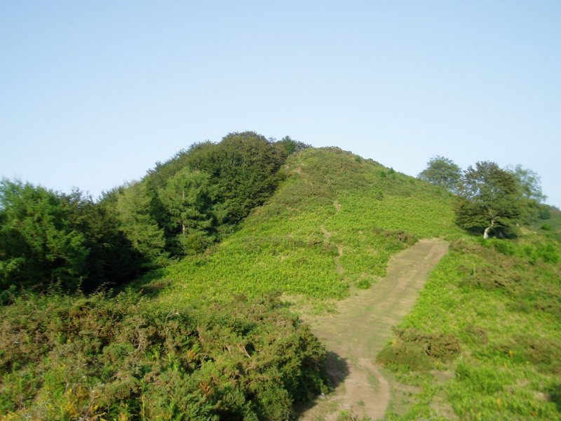 Akelarre mendebaldetik ikusita