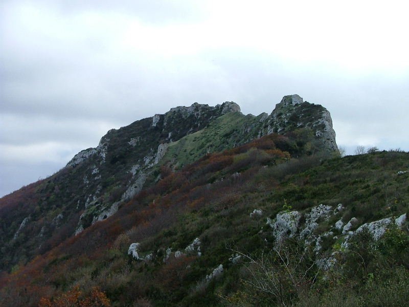 CRESTA PARA IR A PE?A DEL LE?N DESDE EL PUERTO DEL TORO
