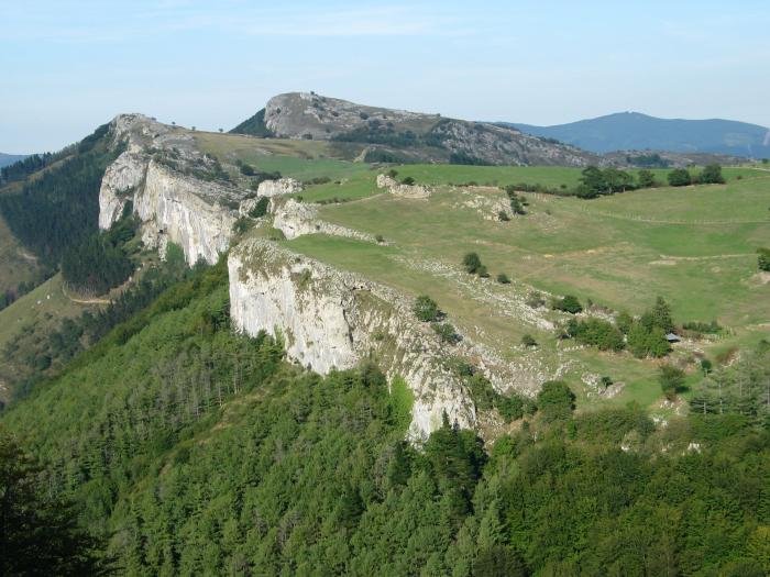 Ugaztegi, Ametzueta, Orkatzategi... Elorreta aldetik ikusita