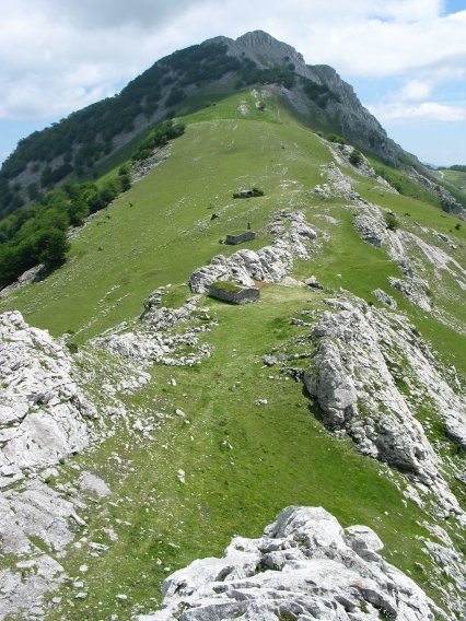 Larranoko lepoaren ikuspegia Larranoko tontorretik