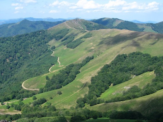 Mendaur aldetik ikusita