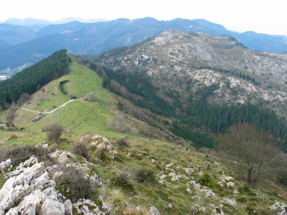 Tontorretik mendebaldera begira