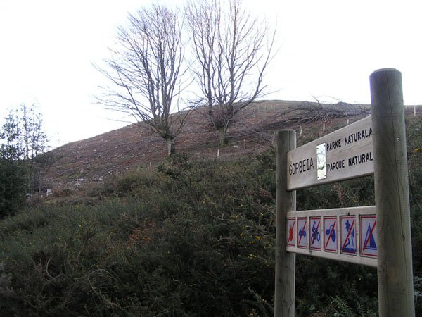 Entrada al Parque del Gorbea