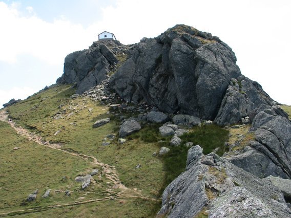 HMko gandorretik ikusita ohiko igoera bidea