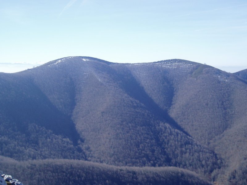 Naparbasoko punta eta Zurkuntz Zabalaitzetik ikusita