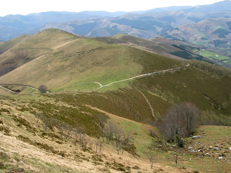 Errekaldoko bizkarra, Unamunoko igoeratik