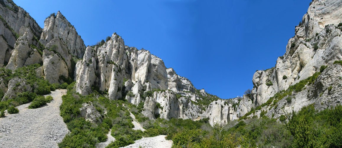 Ganuza aldeko igoerako ikuspegia