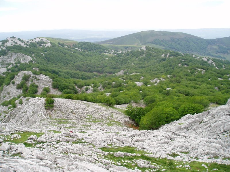 Itxinaren ikuspegia tontorretik