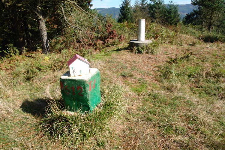 Buzoia eta poste geodesikoa