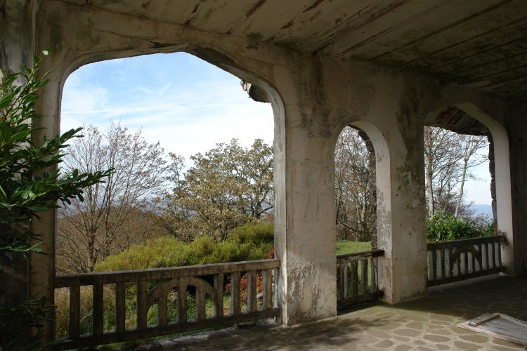 Jauregiko arkupetik ikusten dena