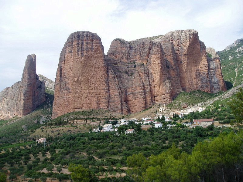 Riglos herria mailoen oinean
